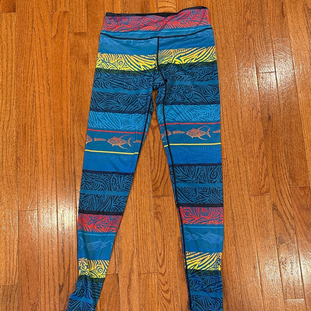 Pelagic Colorful Striped Leggings